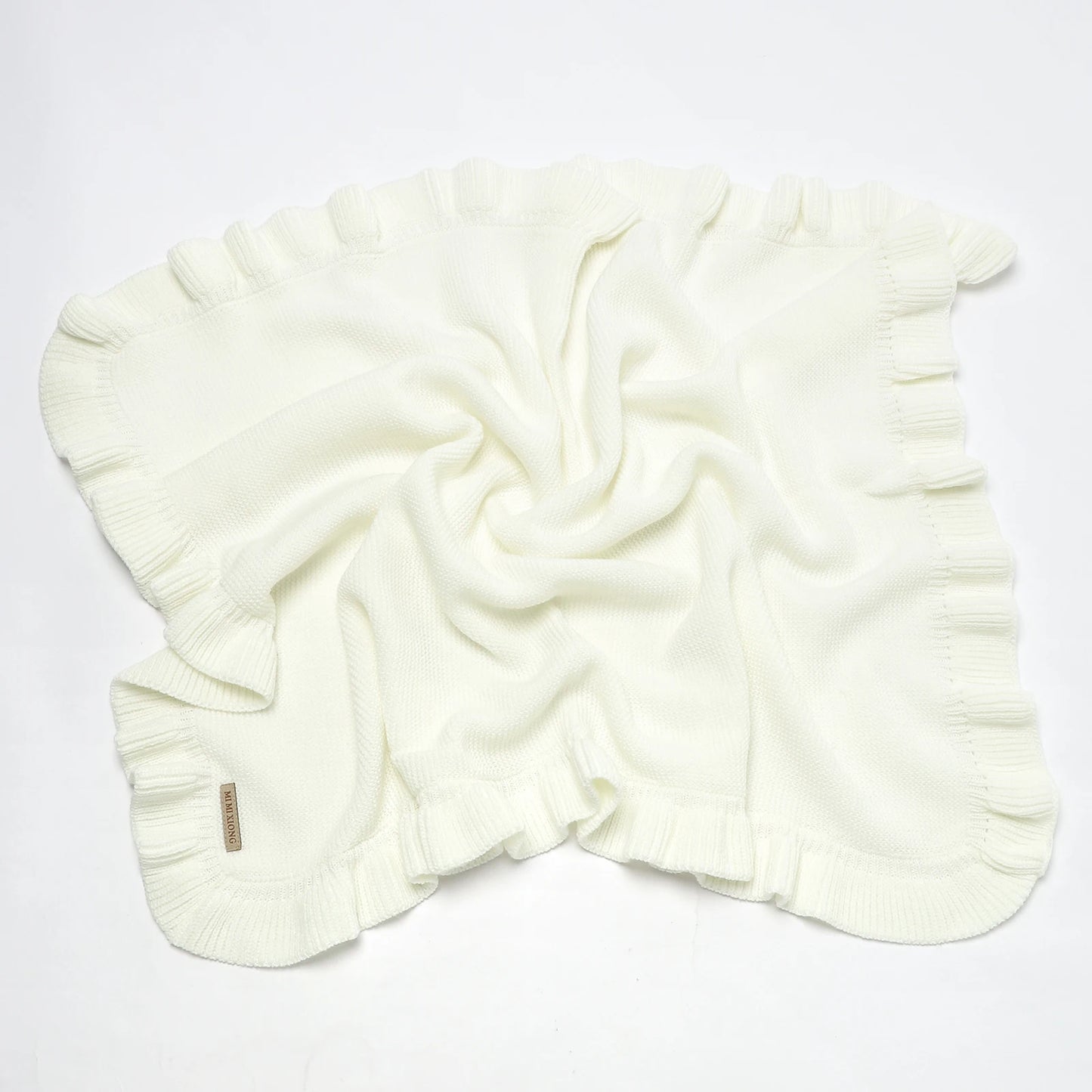Nursery Collection 2025, Adorable knitted ruffled blanket