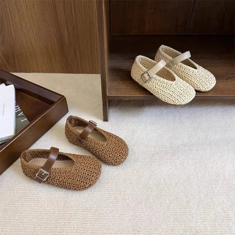 The Weaved Flat Shoe