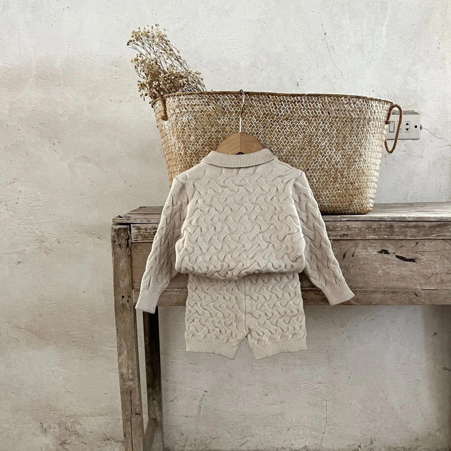 Twisted Knit Two Piece