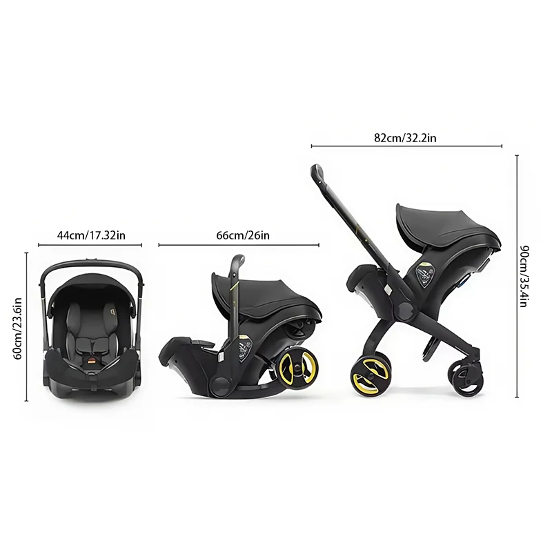 Walk With Me, 4-in-1 Baby Stroller