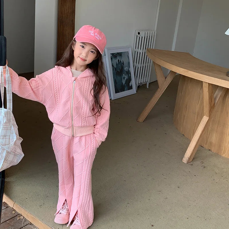 Apparel Collection, The ultimate two piece lounge set (Zip-up hoodie and flared trousers)