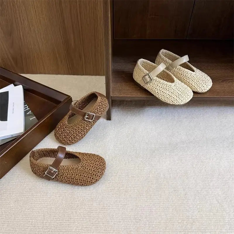 The Weaved Flat Shoe