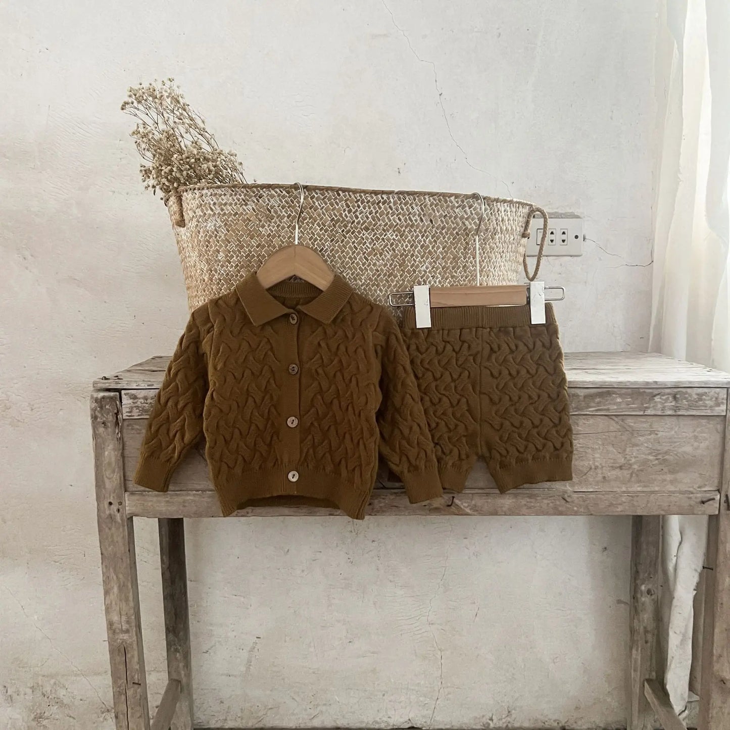Twisted Knit Two Piece