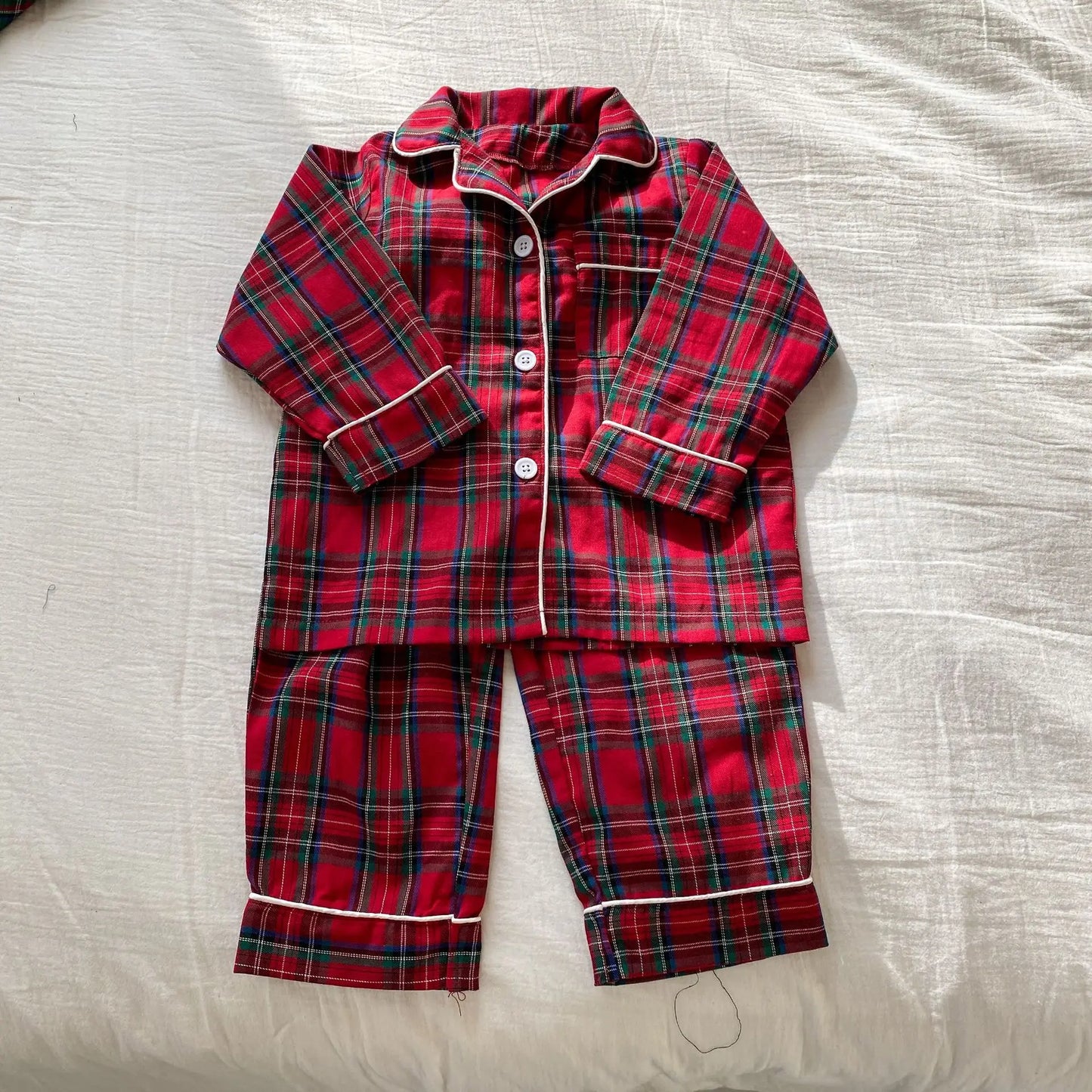 Christmas Collection Plaid PJ Set
