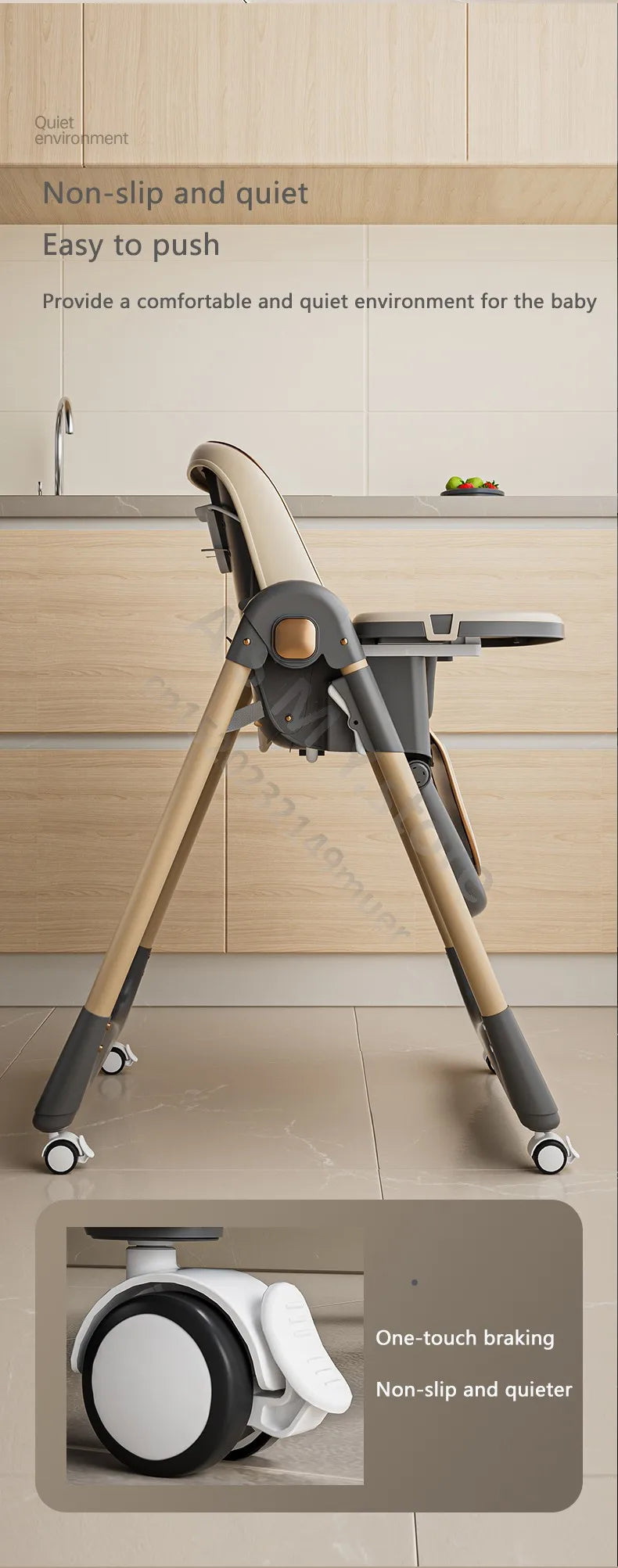 Nursery Collection, Limited Edition Child's Multifunctional Foldable Dinning Chair