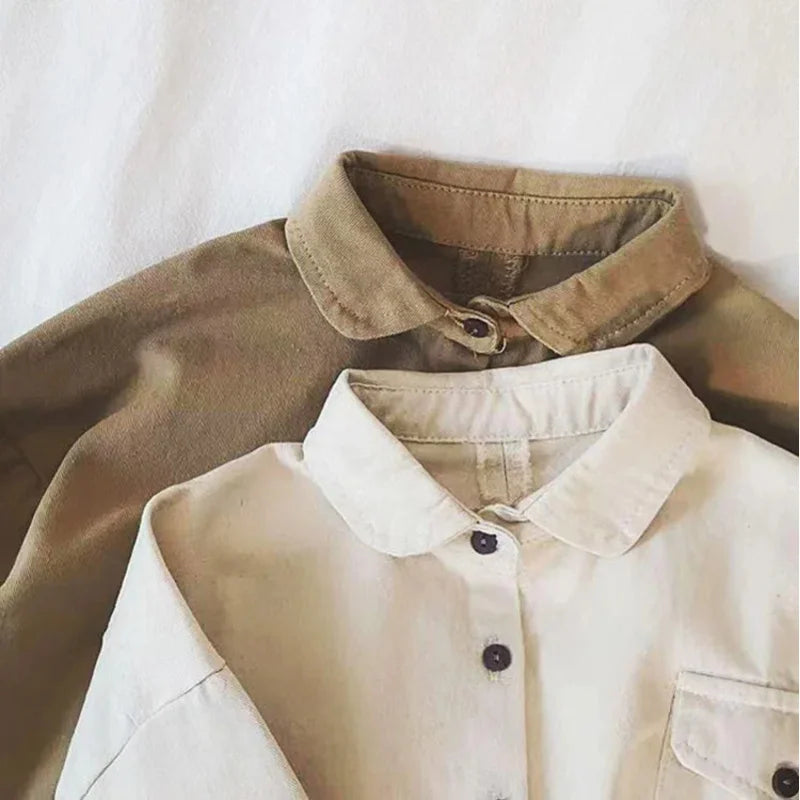 Long-Sleeve Pocket Over Shirt