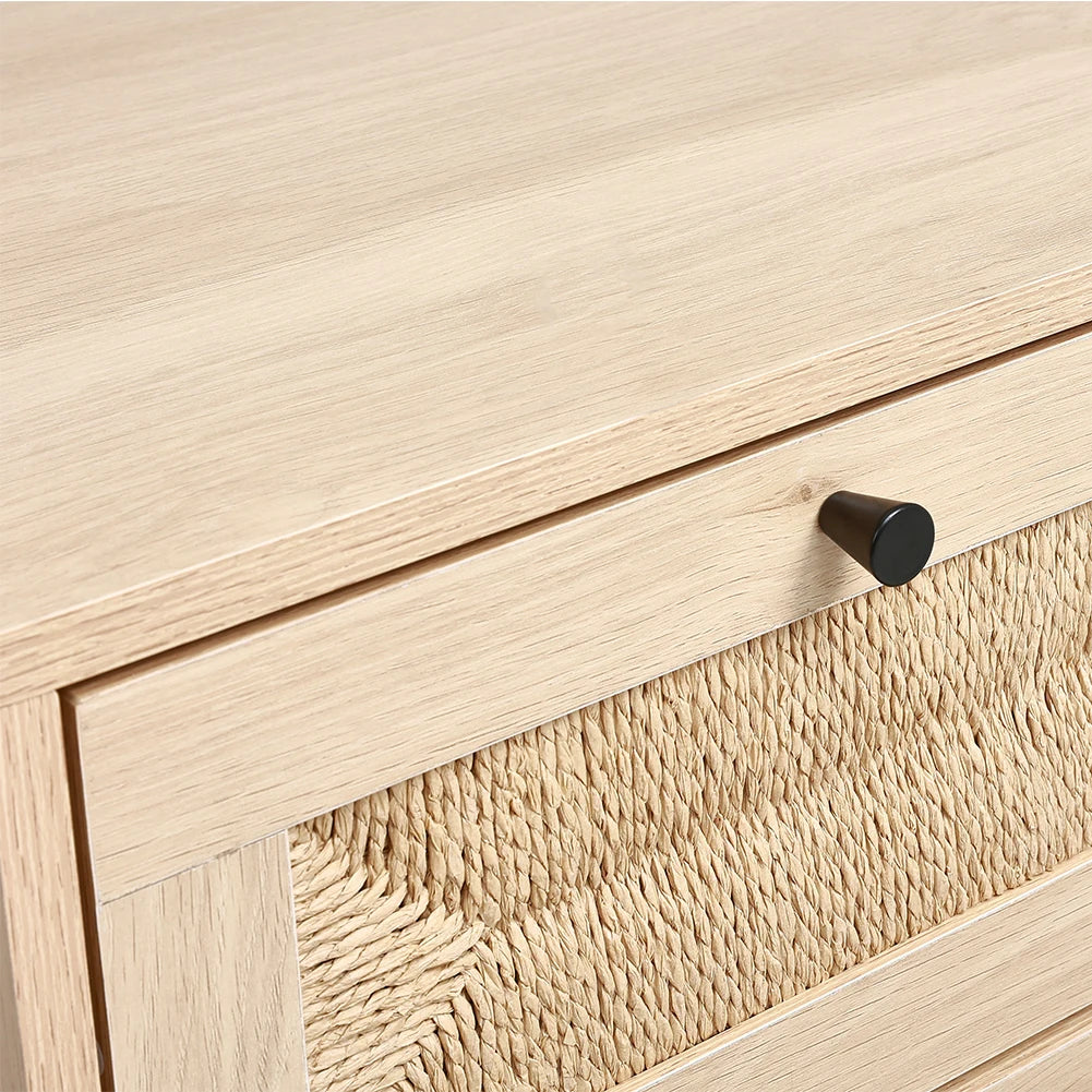 Woven Accent Cabinet (Two or Three Draw)