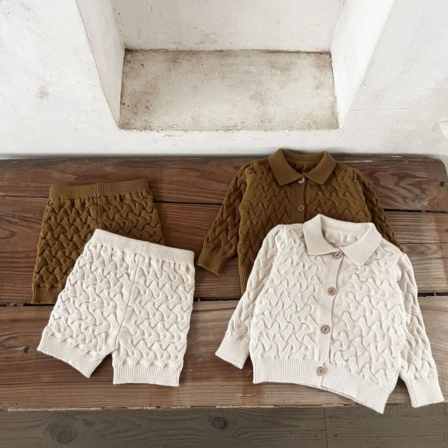 Twisted Knit Two Piece