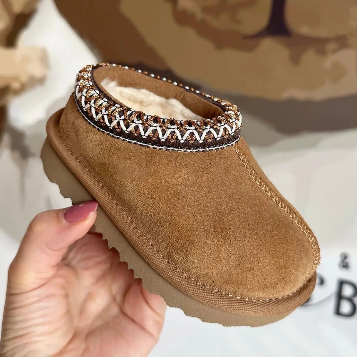 Winter Suede Baby Shoe