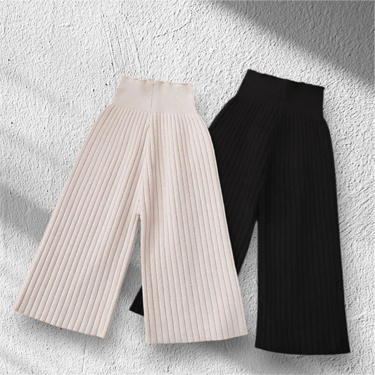 Knitted Trousers (Flares or Wide Leg)